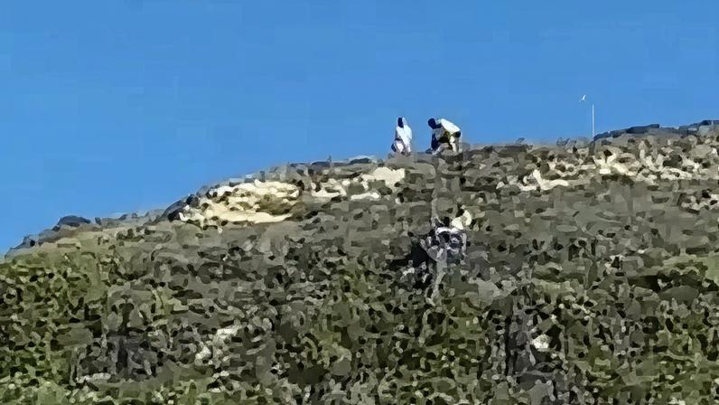 Acidente na praia das Bicas