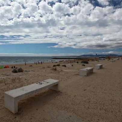 Jovem desaparece no mar na Costa da Caparica