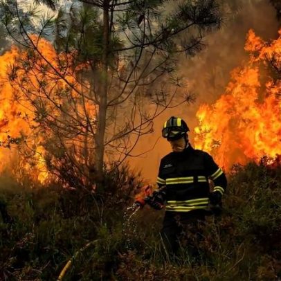 Incêndio em Vale de Cambra cede aos meios de combate
