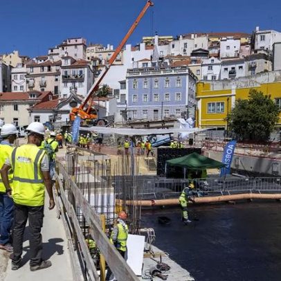 Conclusão do segundo túnel do plano de drenagem de Lisboa prevista para 2029