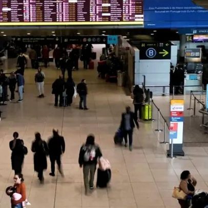 Recolha de biometria suspensa hoje nos principais aeroportos do país
