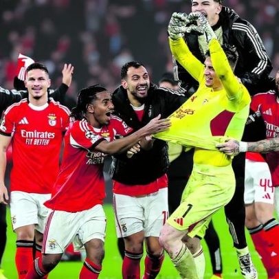 Reentrada na luta pelo título entusiasma o Benfica