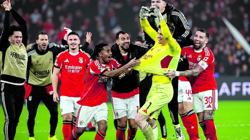 Reentrada na luta pelo título entusiasma o Benfica