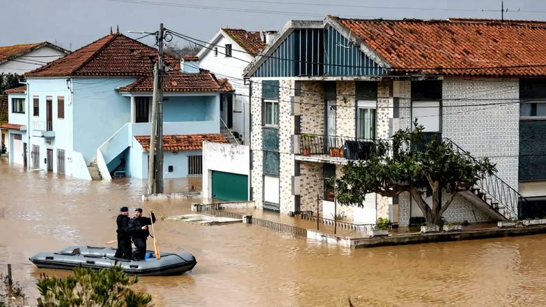 Região de Leiria foi das mais afetadas pelo mau tempo