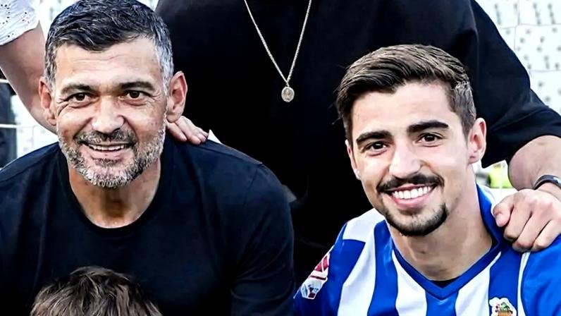 Sérgio Conceição torna-se avô: primeira imagem do bebé é revelada