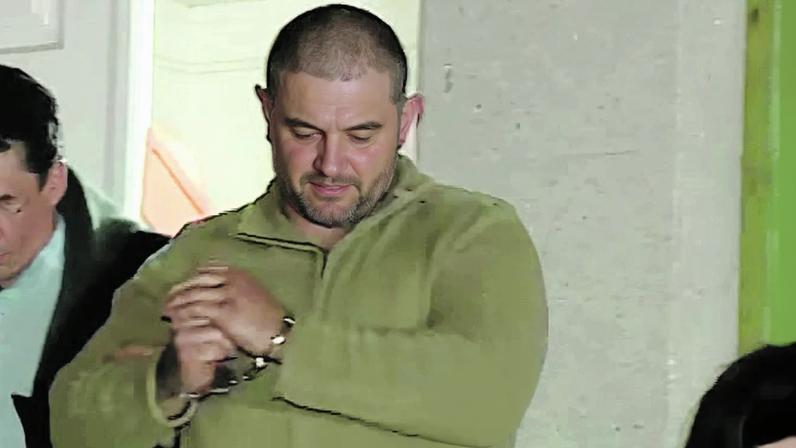 Cédric Prizzon à saída do tribunal