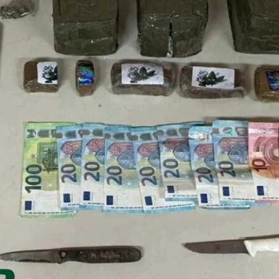 Homem de 30 detido por tráfico de estupefacientes em Santa Maria da Feira