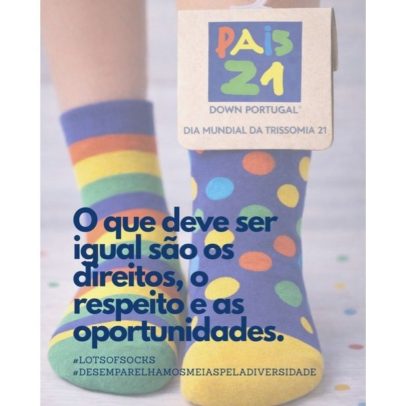 Dia Mundial da Trissomia 21: campanha das meias desemparelhadas ganha adesão