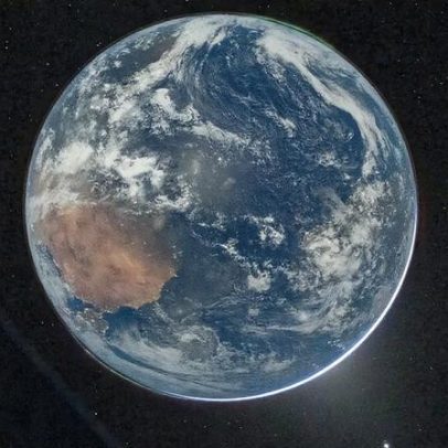 Primeiras imagens da Terra captadas na missão Artemis II