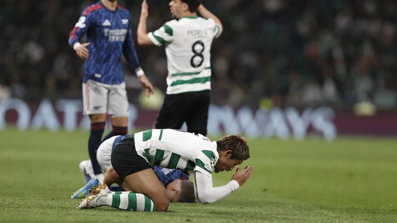 Sporting perdeu em casa contra o Arsenal
