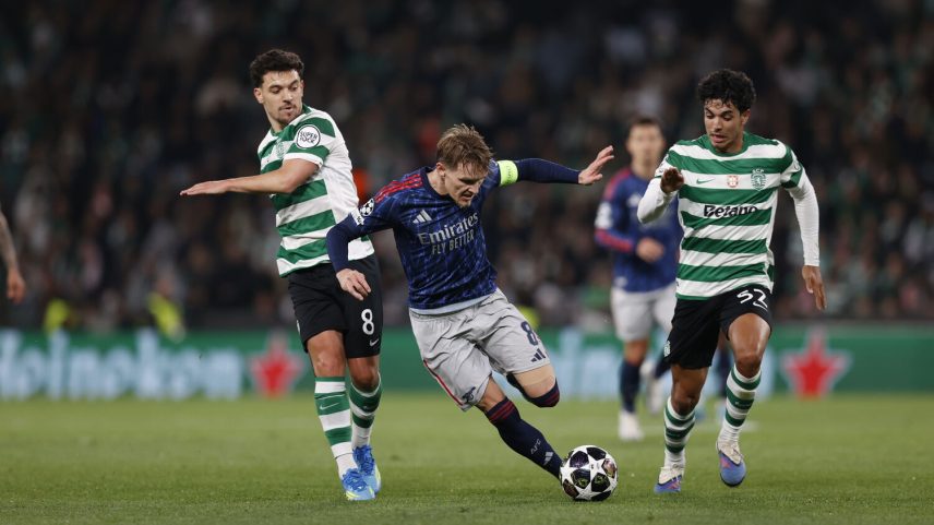 Arsenal perde antes de receber o Sporting e fica mais ameaçado na Liga inglesa