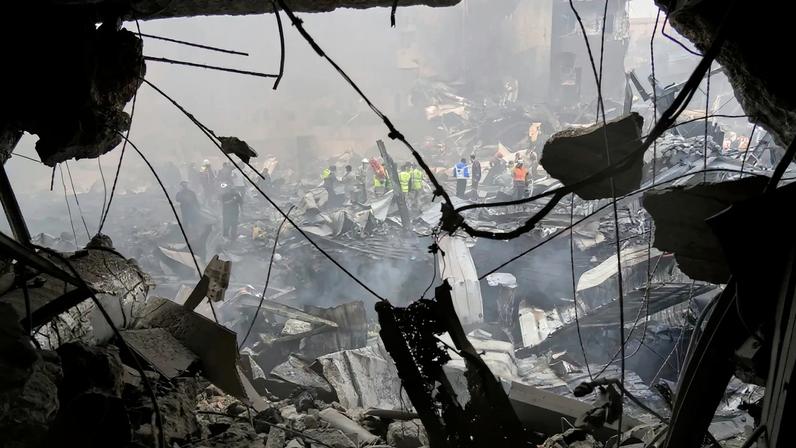 Cidade de Beirute é bastante fustigada por ataques desde o início do conflito