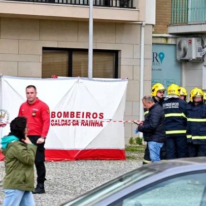 Homem morre em queda de telhado nas Caldas da Rainha