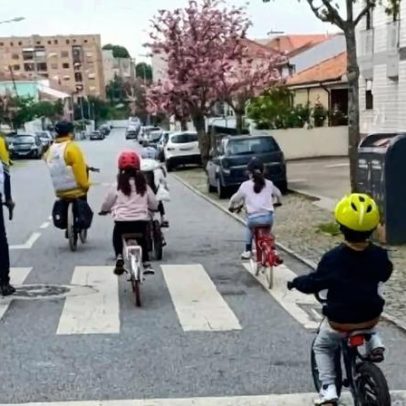 Alunos do 1.º ciclo de Matosinhos podem ir para a escola de bicicleta