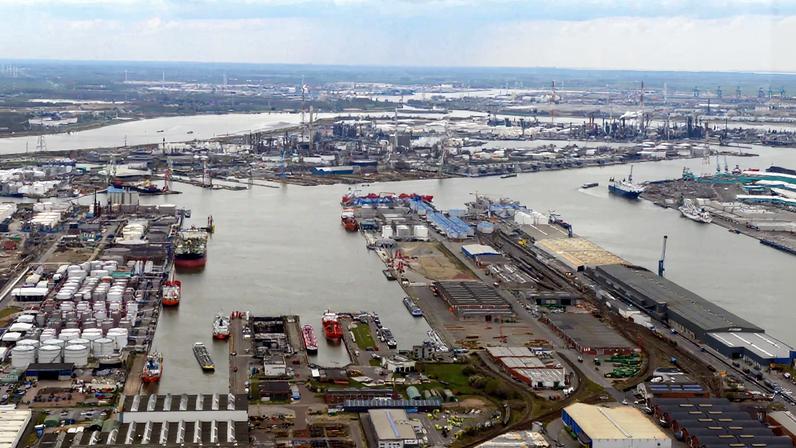 Porto de Antuérpia, Bélgica