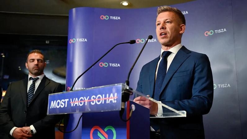 Peter Magyar proclama libertação da Hungria após derrota de Orbán