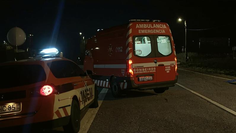 Acidente no IC2 em Albergaria-a-Velha