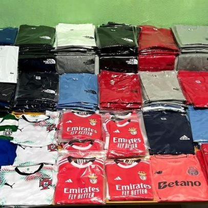 GNR de Águeda identifica homem por venda de vestuário contrafeito