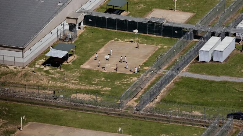 Centro de detenção do ICE no Louisiana, EUA