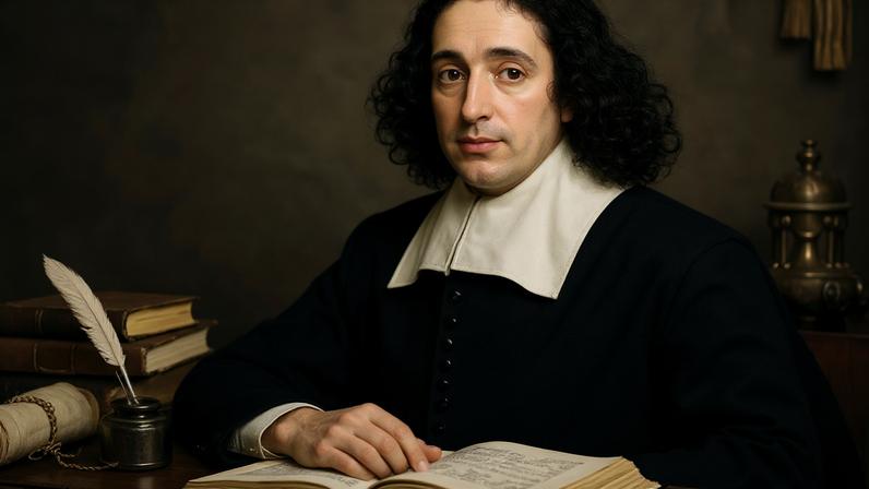Espinosa, filósofo, leitura sobre liberdade