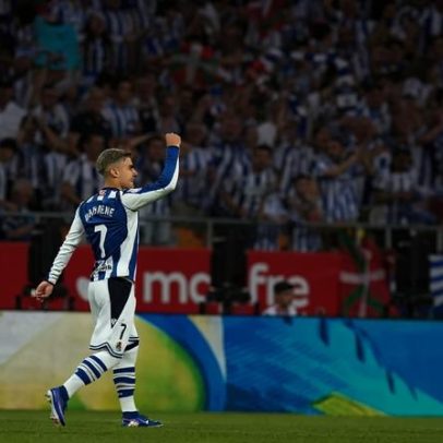 Real Sociedad vence Taça do Rei nos penáltis pela quarta vez