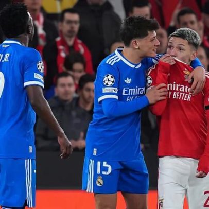 UEFA aplica castigo de seis jogos a Prestianni por insultos a Júnior