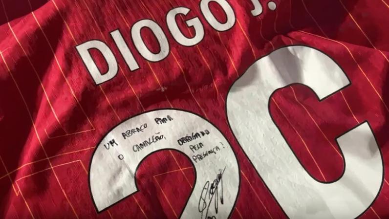 Camisola de Diogo Jota