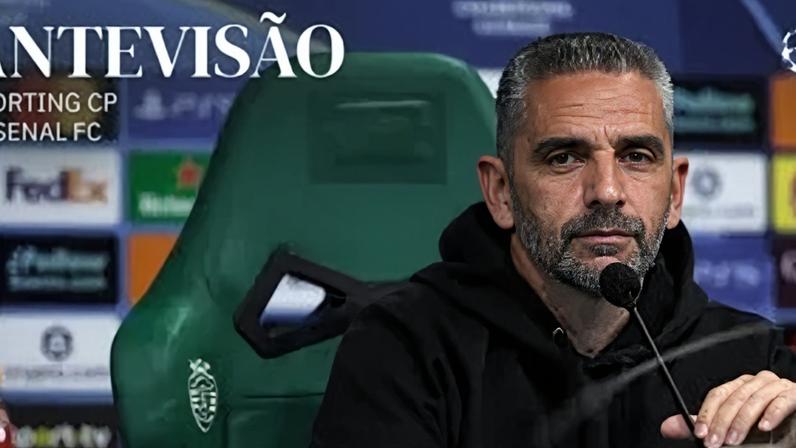 Conferência de Rui Borges antecipa jogo frente ao Arsenal