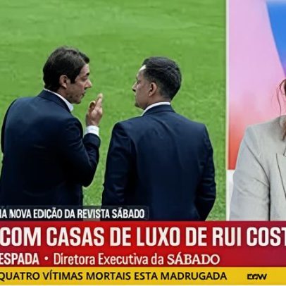 Empresa de Rui Costa faz esclarecimento após reportagem da Sábado