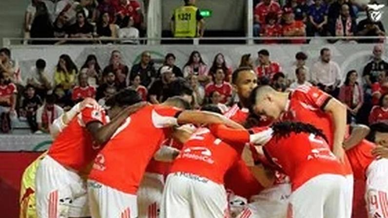 Benfica mostra bastidores da conquista da Taça de Portugal de futsal