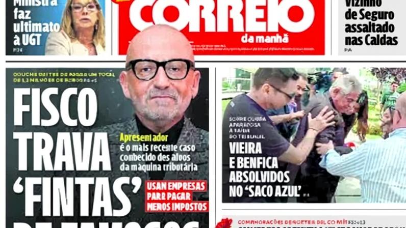Capa do jornal