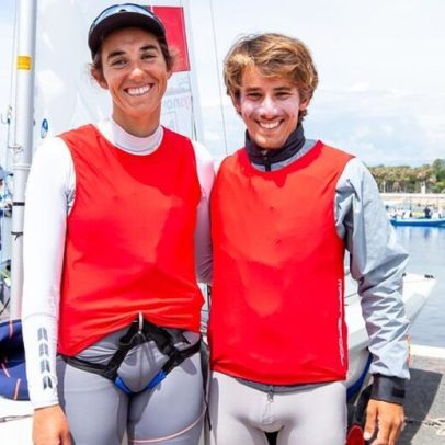 Diogo Costa e Carolina João voltam ao top 10 na 470 Princesa Sofia