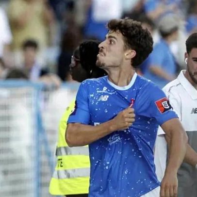 Diogo Leitão eleito jogador do mês de março na Liga 3