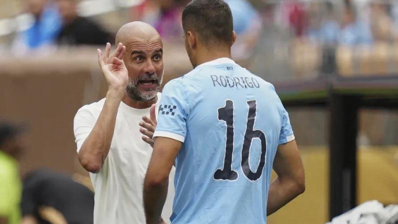 Guardiola diz que Rodri pode sair se não for feliz