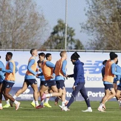 FC Porto antecipa receção ao Nottingham com quatro baixas no plantel
