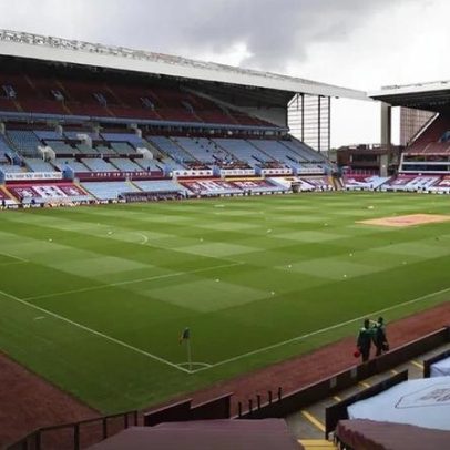 Aston Villa vai ampliar o estádio na próxima época para o Euro 2028