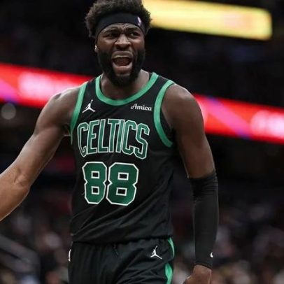 Neemias Queta no pódio da NBA em lançamentos de campo