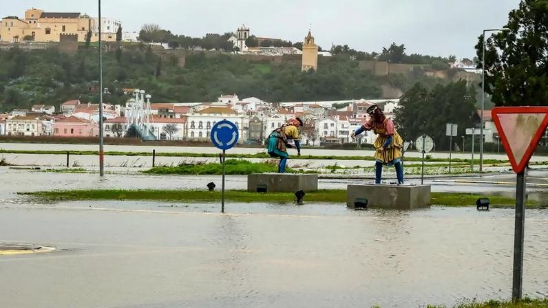 Fundação Benfica entrega mobiliário às vítimas de mau tempo em Alcácer do Sal