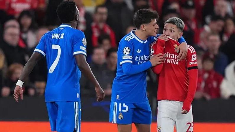 UEFA aplica castigo de seis jogos a Prestianni por "conduta discriminatória" frente ao Real Madrid