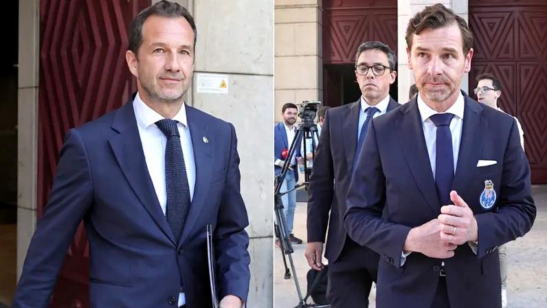 Frederico Varandas e André Villas-Boas estiveram esta quarta-feira no Ministério da Cultura, Juventude e Desporto