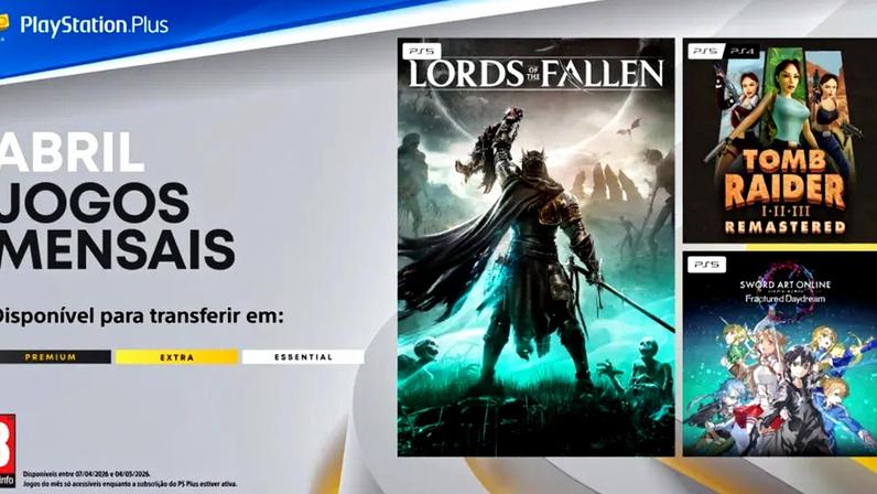 Jogos de abril na Playstation Plus