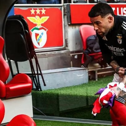 Otamendi, Dedic e Bah ausentes do treino por motivos não revelados