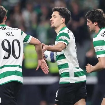 Sporting vira o jogo frente ao Santa Clara ainda na 1.ª parte