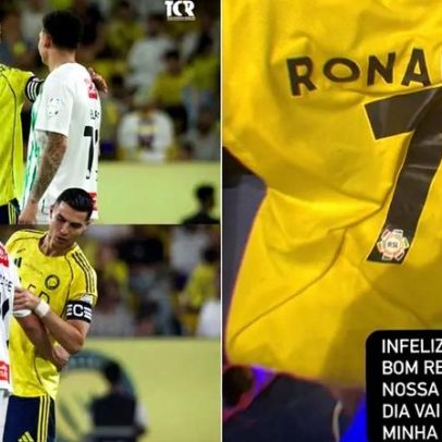 Ex-Casa Pia marca golo ao Al Nassr e recebe presente de Cristiano Ronaldo