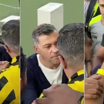 Gesto de Sérgio Conceição com adepto recebe elogios na Arábia Saudita
