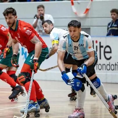Argentina elimina Portugal e vai à final do Torneio Montreux de hóquei em patins