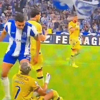 Imagens mostram suposta atitude de Alberto durante FC Porto-Famalicão