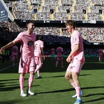 Celta de Vigo vence no Valencia e mantém-se na zona europeia da Liga