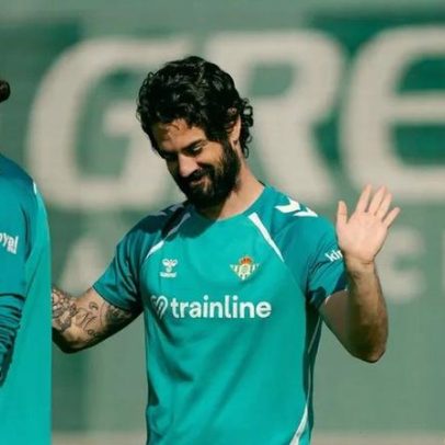 Isco já treina com os colegas do Betis