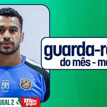 Samu Silva conquista 6ª distinção como melhor do mês na 2ª Liga